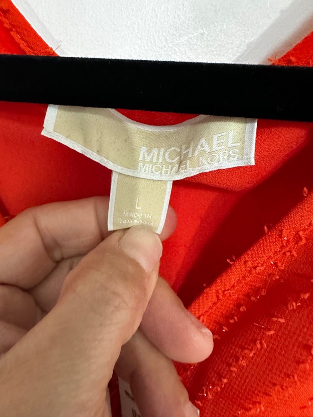 Final markdown! NWT! Michael Kors Ruffle Dress - runs small fits like a medium - Picture 6 of 9